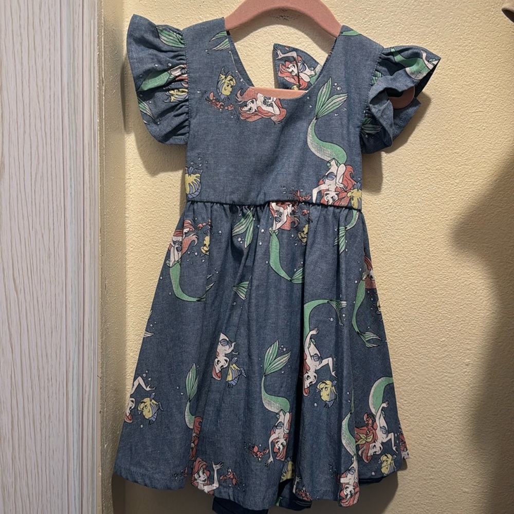 Disney Little Mermaid Toddler Dress